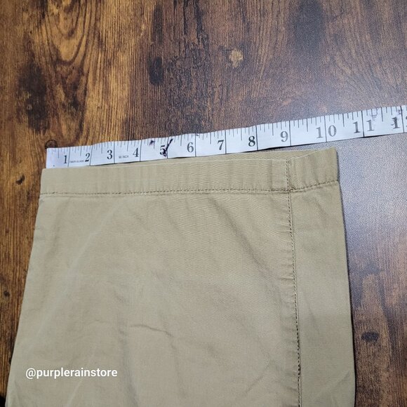 Vtg Tommy Hilfiger Baggy Convertible Cargo Pants 40x30 Measures 40x29 Y2K Beige - Picture 15 of 16